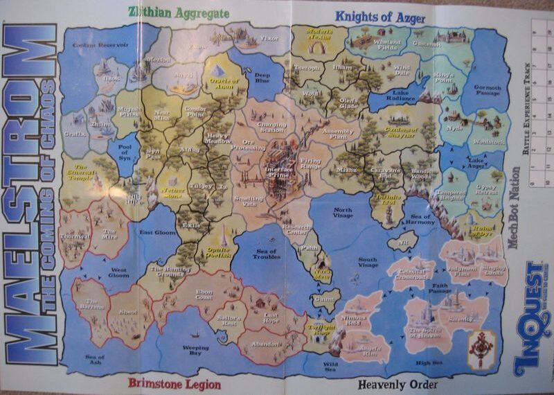 Maelstrom: The Coming of Chaos (1997) Board Game