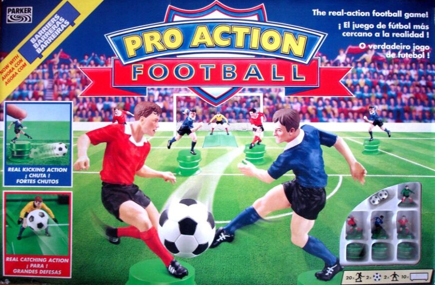 Pro Action Football (1994) Board Game