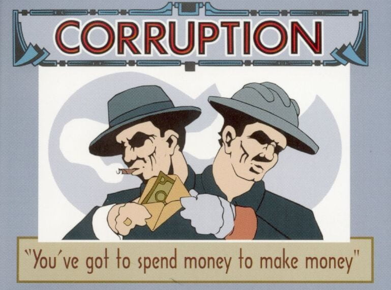 Corruption (2000) Board Game
