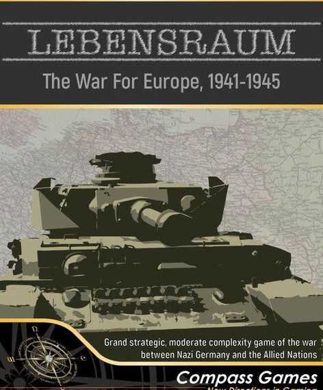 Lebensraum: The War For Europe, 1941-1945 (2018) Board Game