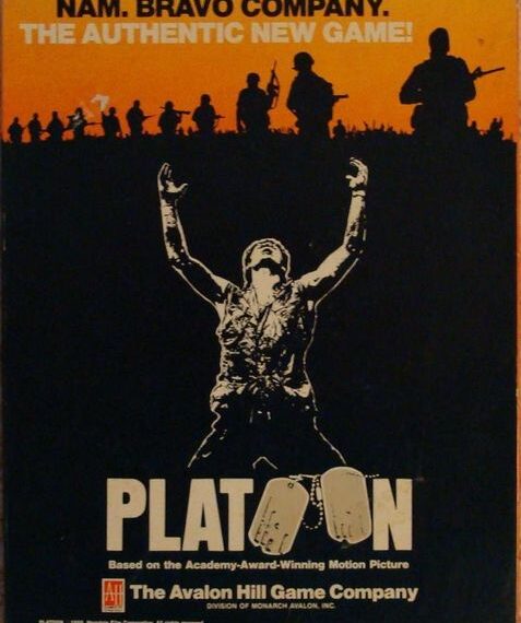 Platoon (1986) Board Game
