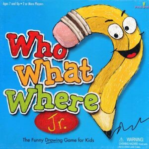 Who? What? Where? Jr. (2005) Board Game