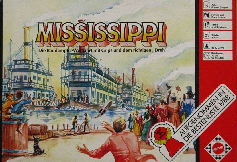 Mississippi (1987) Board Game