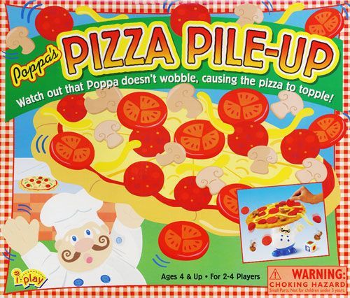 Poppa’s Pizza Topple (1999) Board Game