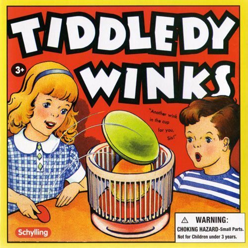 Tiddledy Winks (1888) Board Game