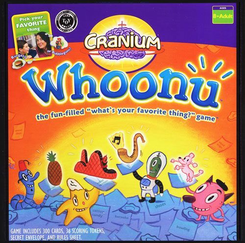 Cranium Whoonu (2005) Board Game