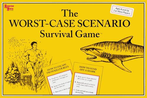 The Worst-Case Scenario Survival Game (2001) Board Game