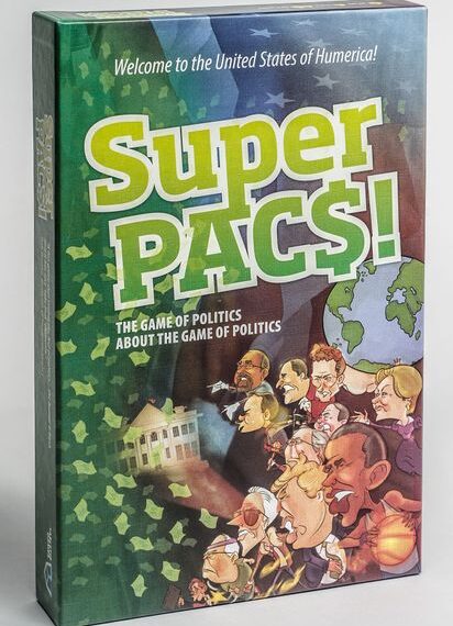 Super PACS: The Game of Politics About the Game of Politics (2016) Board Game