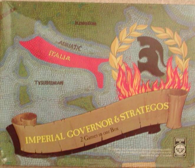 Imperial Governor & Strategos (1979) Board Game