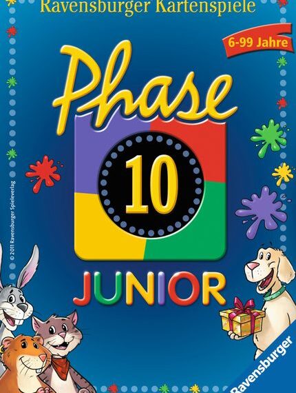 Phase 10 Junior (2011) Board Game