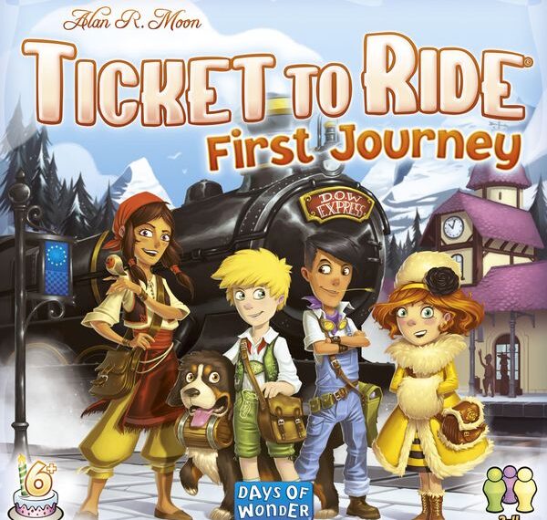Ticket to Ride: First Journey (Europe) (2017) Board Game