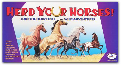 Herd Your Horses! (1993) Board Game