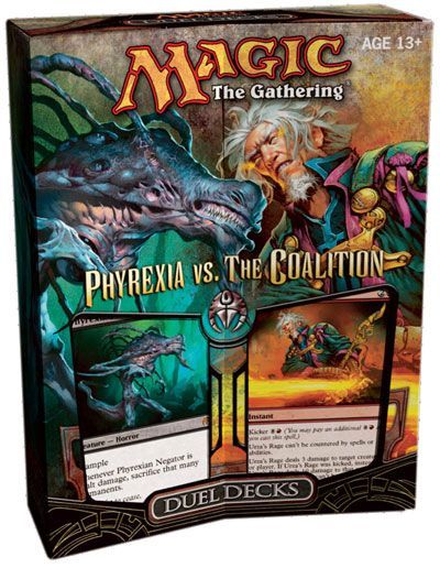Magic: The Gathering – Duel Decks: Phyrexia vs. The Coalition (2010) Board Game