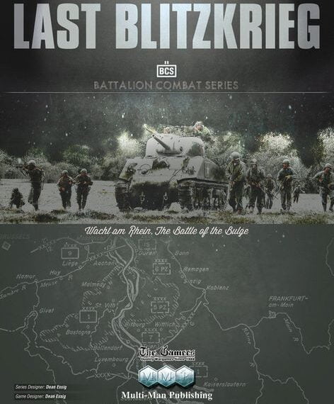 Last Blitzkrieg: Wacht am Rhein, The Battle of the Bulge (2016) Board Game
