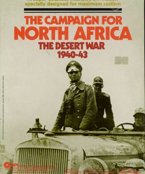 The Campaign for North Africa: The Desert War 1940-43 (1979) Board Game