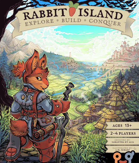 Rabbit Island: Explore, Build, Conquer! (2019) Board Game