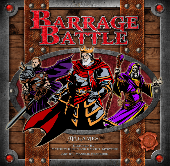 Barrage Battle (2016) Board Game
