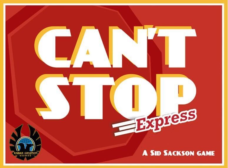 Can’t Stop Express (1989) Board Game