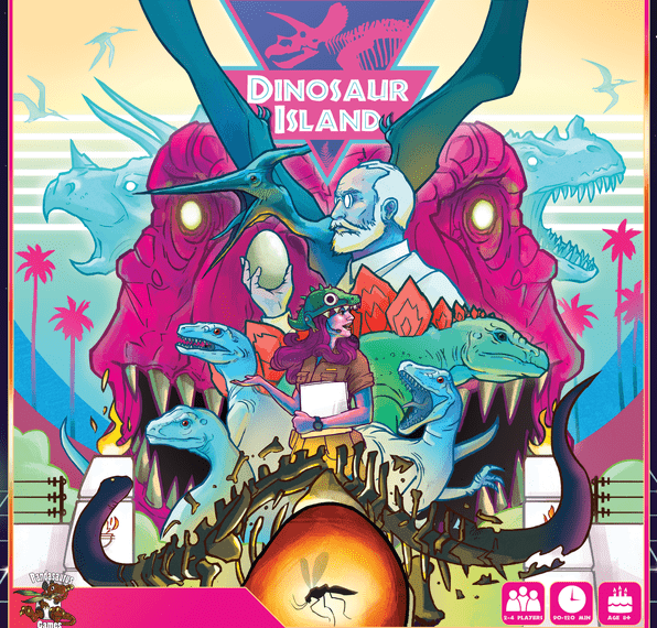 Dinosaur Island (2017) Board Game