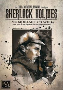 Sherlock Holmes and Moriarty’s Web (2016) Board Game