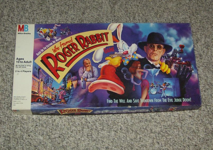 Who Framed Roger Rabbit? (1987) Board Game