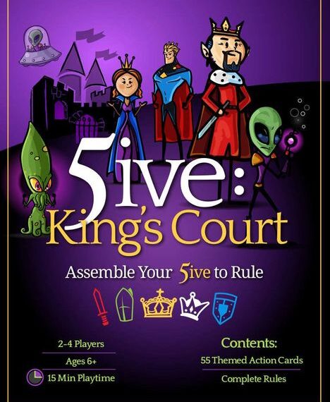 5ive: King’s Court (2017) Board Game