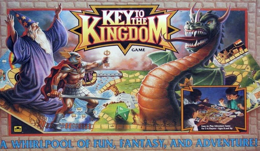 Key to the Kingdom (1990) Board Game
