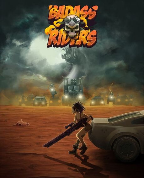 Badass Riders (2017) Board Game