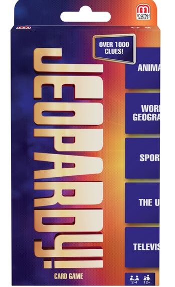 Jeopardy! Card Game (2017) Board Game