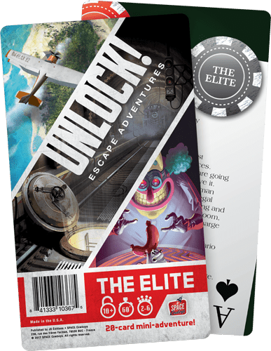 Unlock!: Escape Adventures – The Elite (2017) Board Game