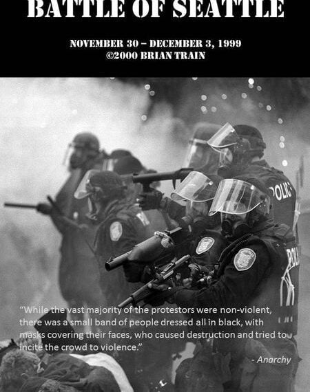 The Battle of Seattle (2000) Board Game