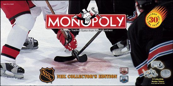 Monopoly: NHL (2001) Board Game