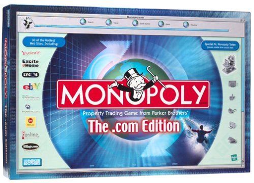 Monopoly: The .com Edition (2000) Board Game