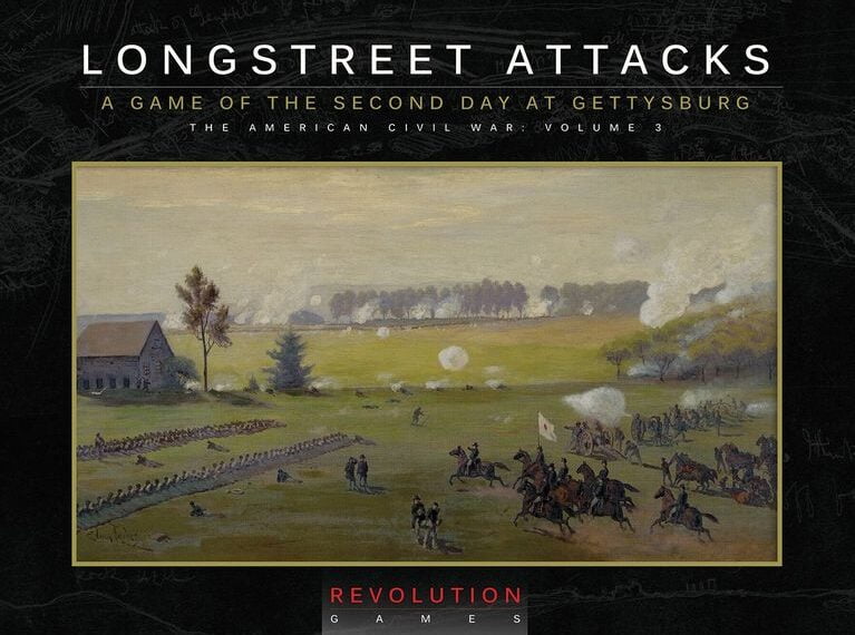 Longstreet Attacks: The Second Day at Gettysburg (2018) Board Game
