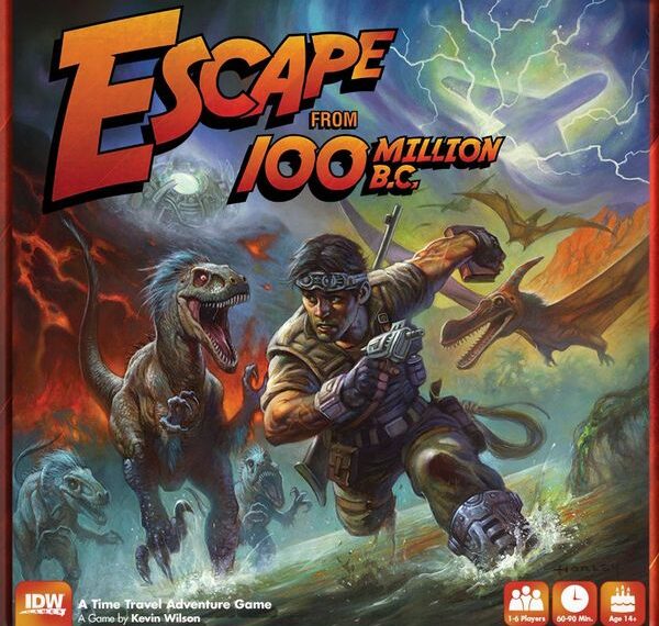 Escape from 100 Million B.C. (2017) Board Game