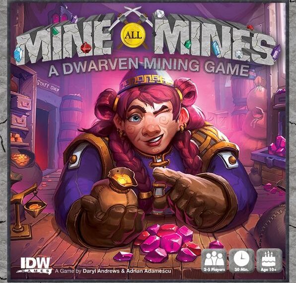 Mine All Mines (2017) Board Game