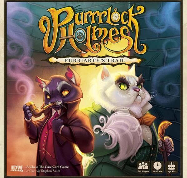 Purrrlock Holmes: Furriarty’s Trail (2017) Board Game