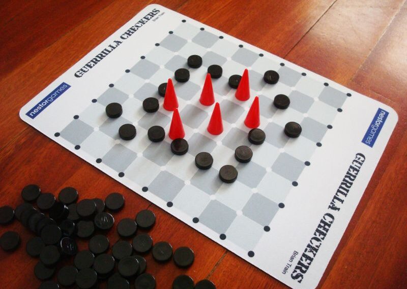 Guerrilla Checkers (2010) Board Game