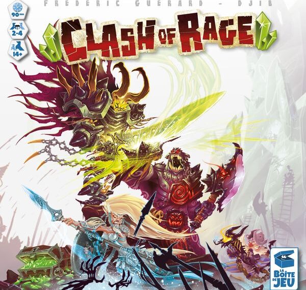 Clash of Rage (2018) Board Game