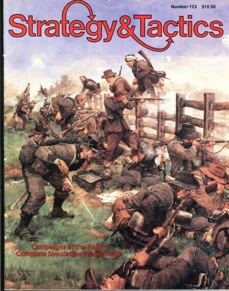 Campaigns in the Valley (1988) Board Game