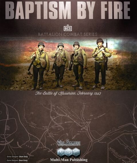 Baptism By Fire: The Battle of Kasserine (2017) Board Game