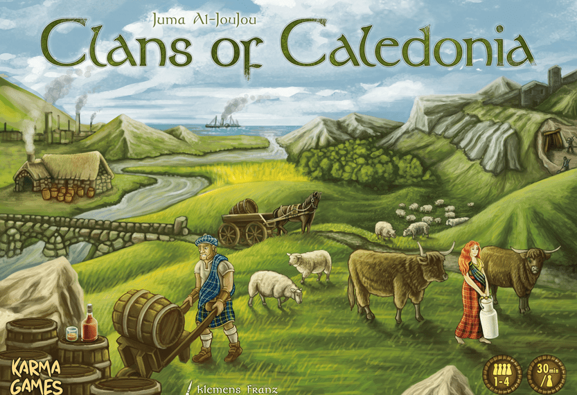 Clans of Caledonia (2017) Board Game
