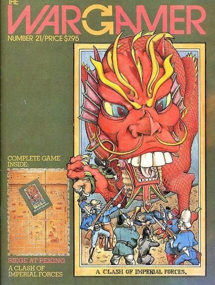 Siege at Peking (1982) Board Game