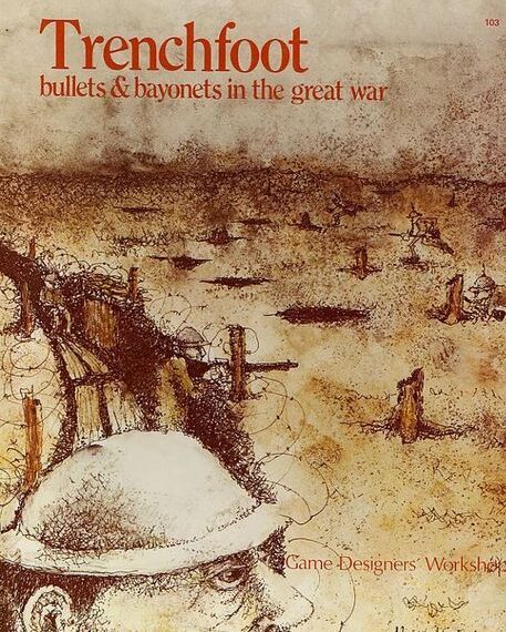 Trenchfoot (1981) Board Game