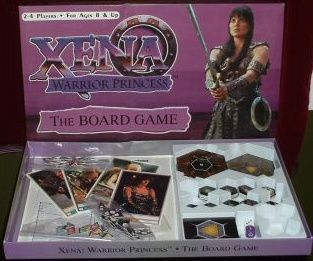 Xena Warrior Princess: The Board Game (1998) Board Game