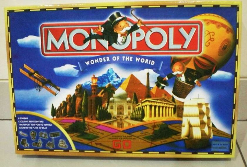 Monopoly: Wonder of The World (2003) Board Game
