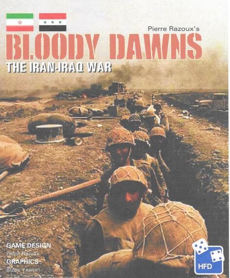 Bloody Dawns: The Iran-Iraq War, 1980-1988 (2017) Board Game
