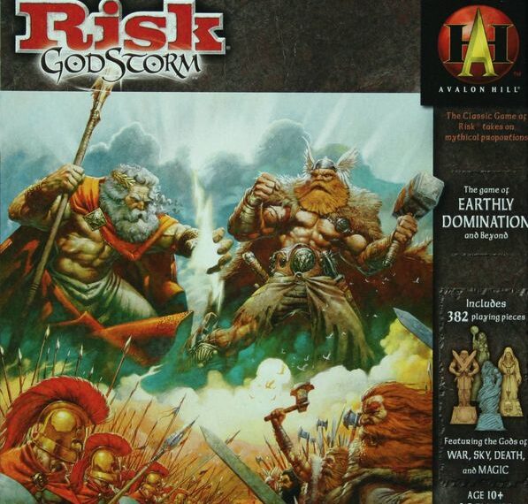 Risk: Godstorm (2004) Board Game