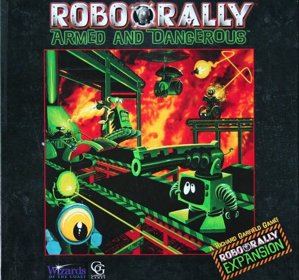 RoboRally: Armed and Dangerous (1995) Board Game