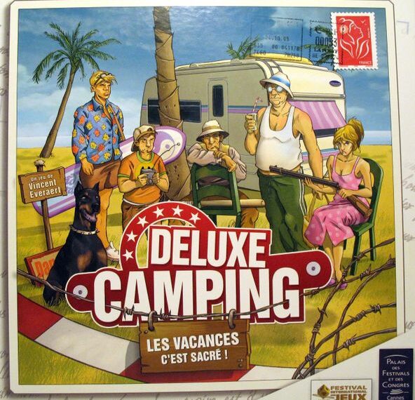 Deluxe Camping (2006) Board Game